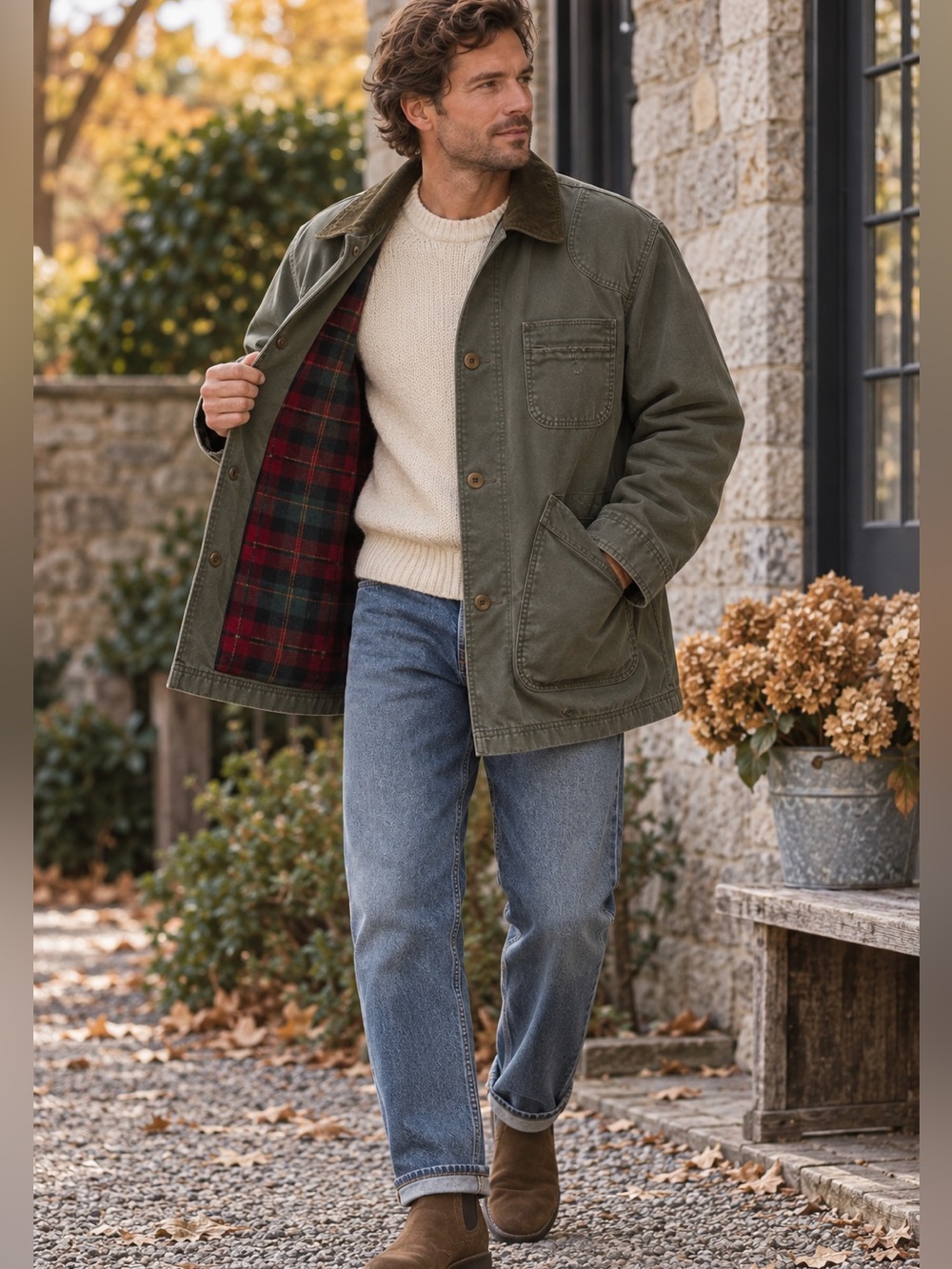Men’s Original LL Bean Field Coat with Wool/Nylon Liner - XXL